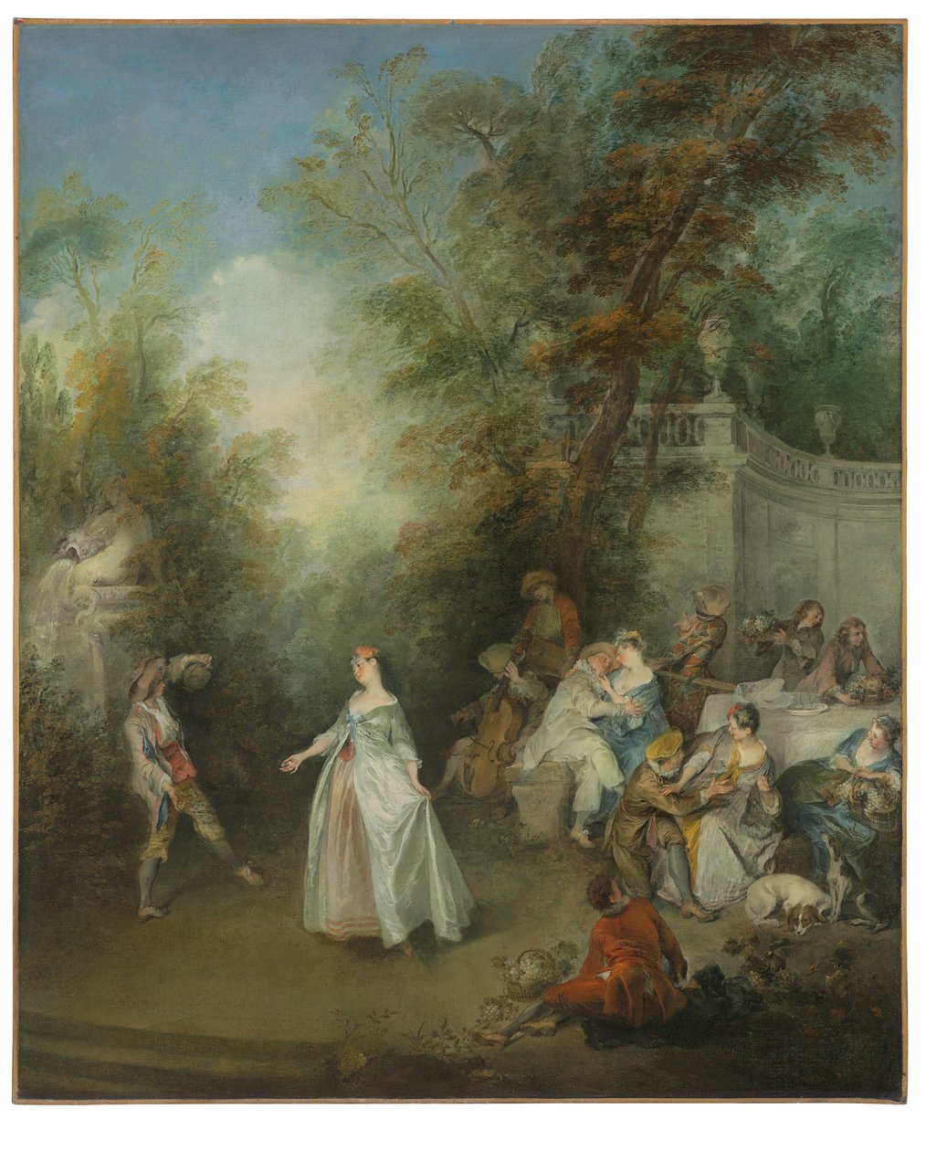 Sonbahar by Nicolas Lancret