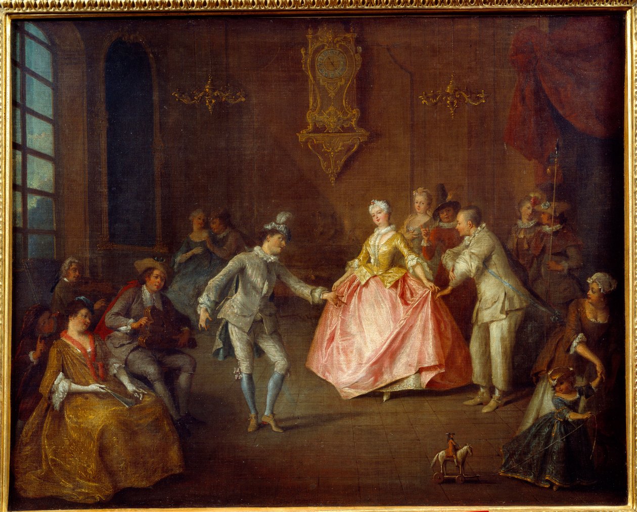 Kostüm balosundan önce. Nicolas Lancret