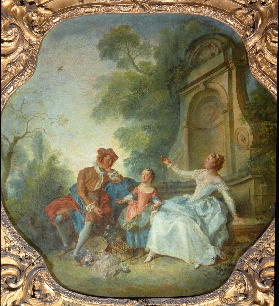 Masumiyet (tuval üzerine yağlı boya by Nicolas Lancret