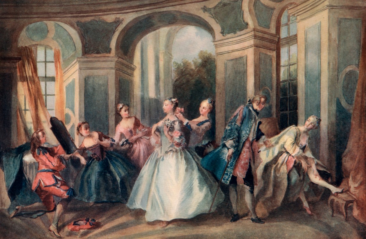 İnsan Çağı, Gençlik, 1730-1735 1912. by Nicolas Lancret