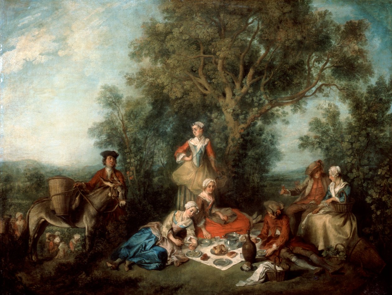 Sonbahar, 1738. by Nicolas Lancret