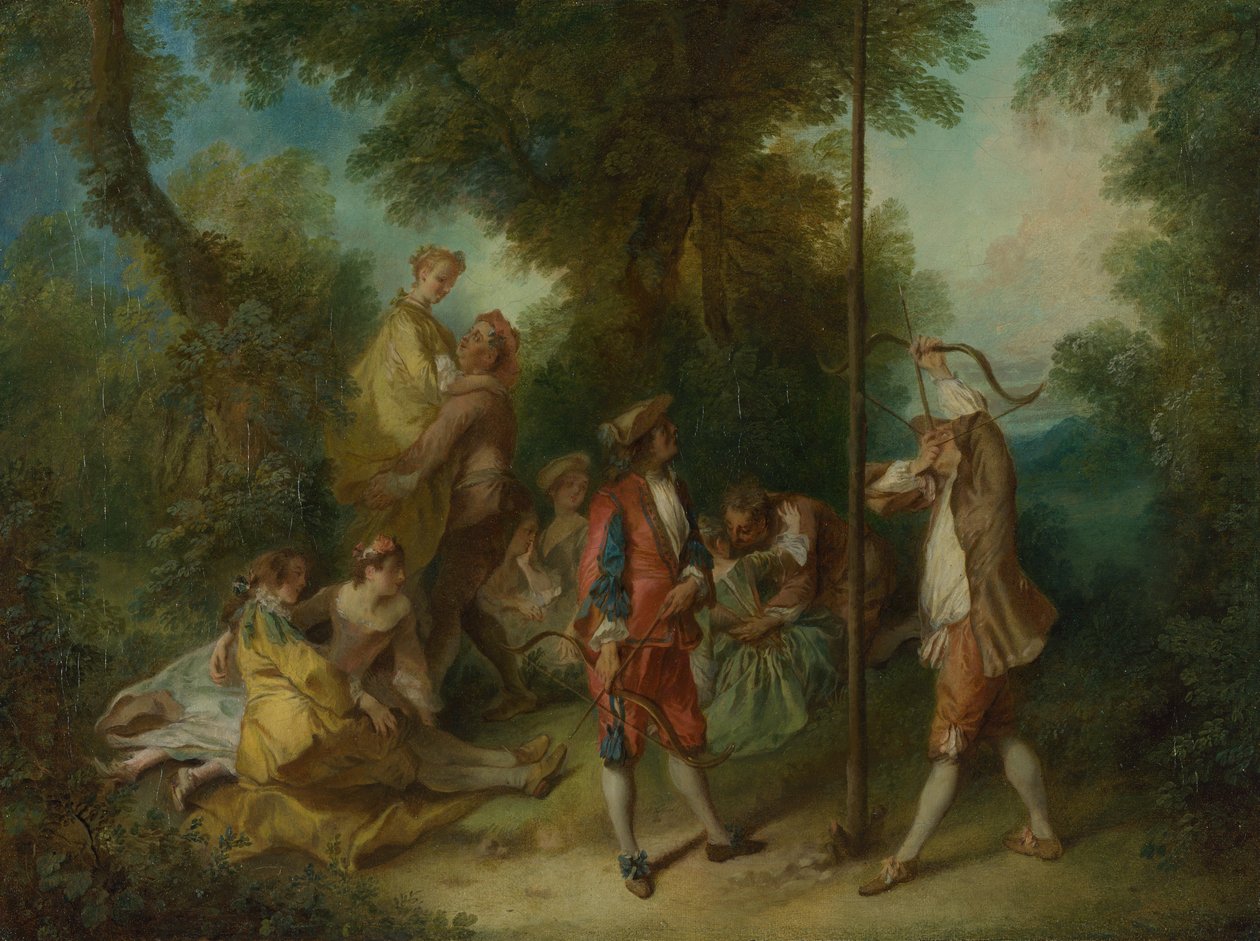 İnsanın Dört Çağı: Olgunluk, yaklaşık 1735 by Nicolas Lancret