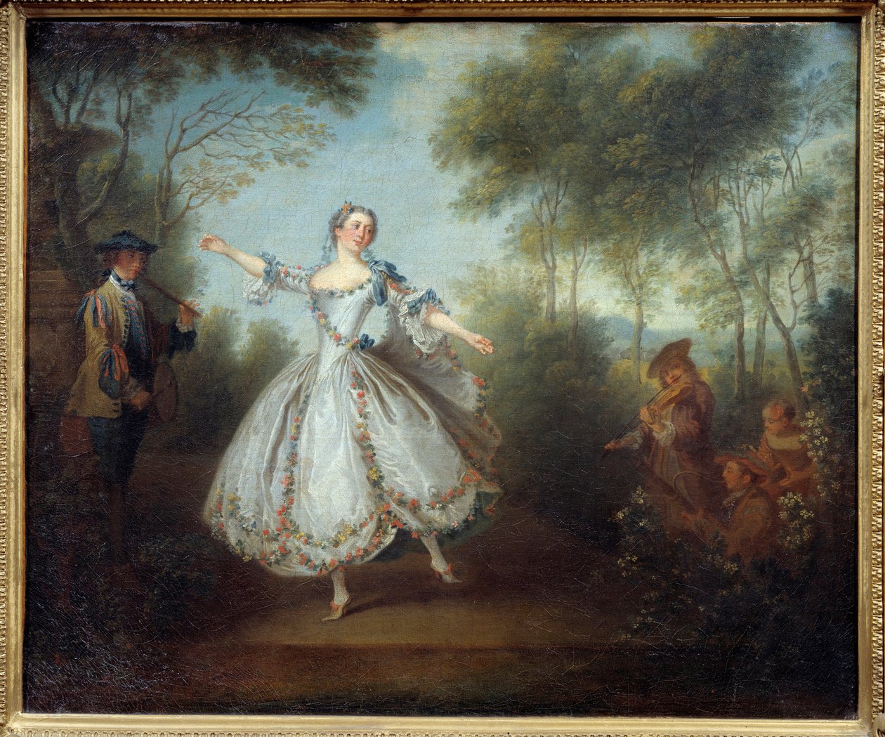 Dansçı Marie Anne Cuppi (1710-1770) dans edene Camargo adını verdi. Nicolas Lancret