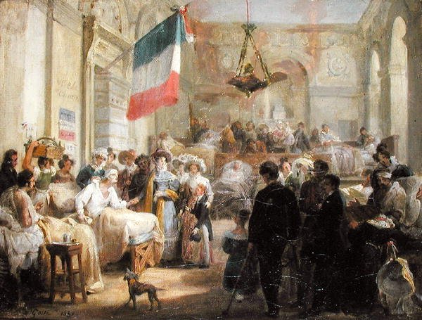 Kraliçe Marie-Amelie (1782-1866) Ambulans de la Bourse