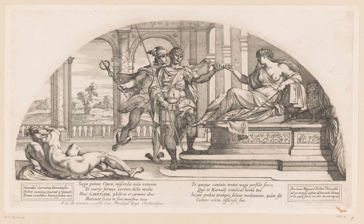 Circe ile Odysseus Odyssey