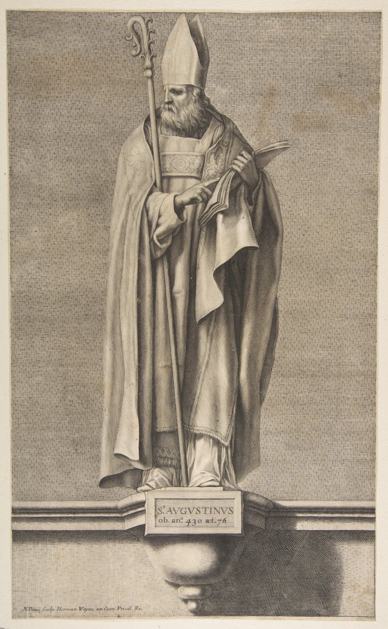 Aziz Augustine.n.d. by Nicolas Pitau