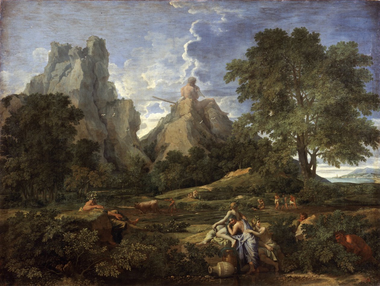 Polyphemus ile Manzara, 1649 by Nicolas Poussin
