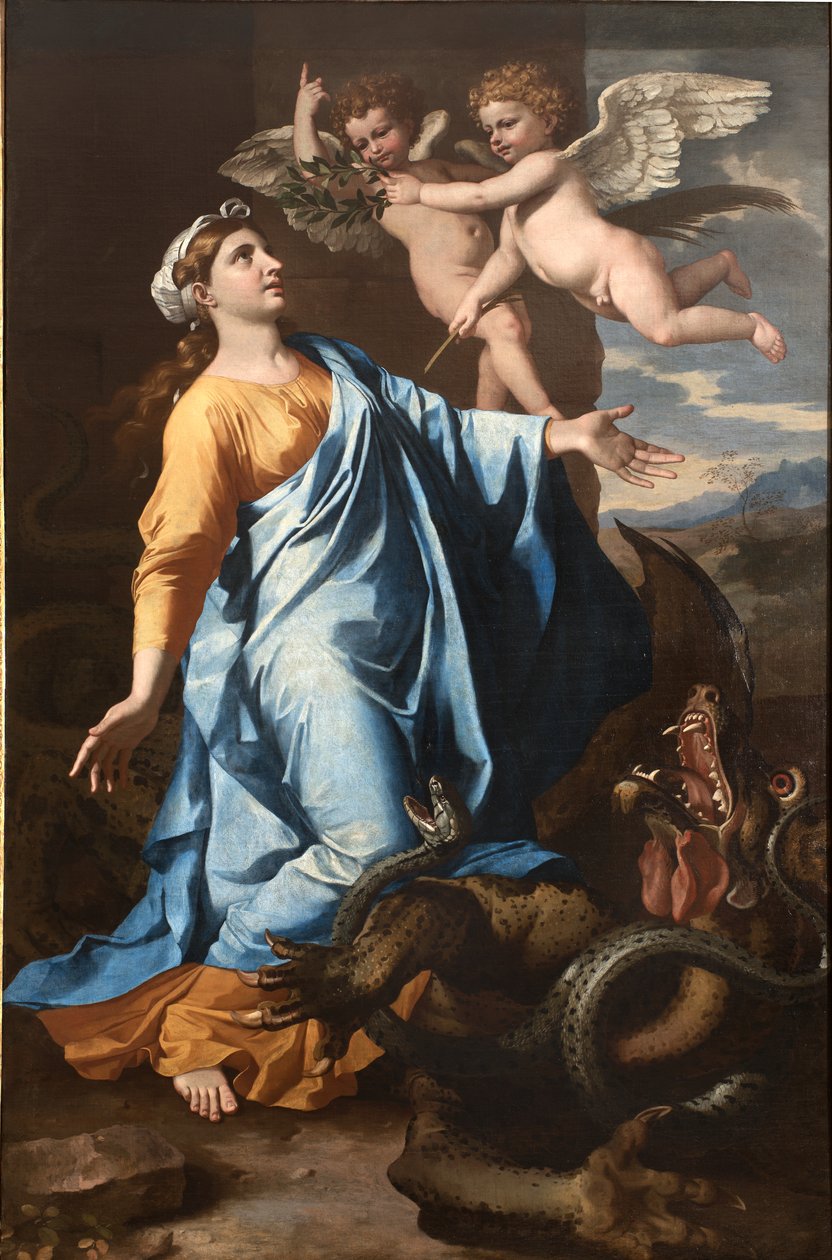 Aziz Margaret by Nicolas Poussin