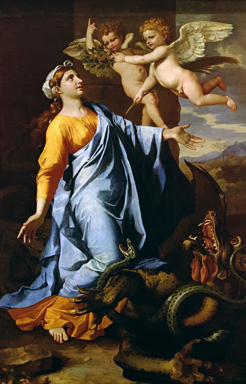 Margaret, 1638. by Nicolas Poussin