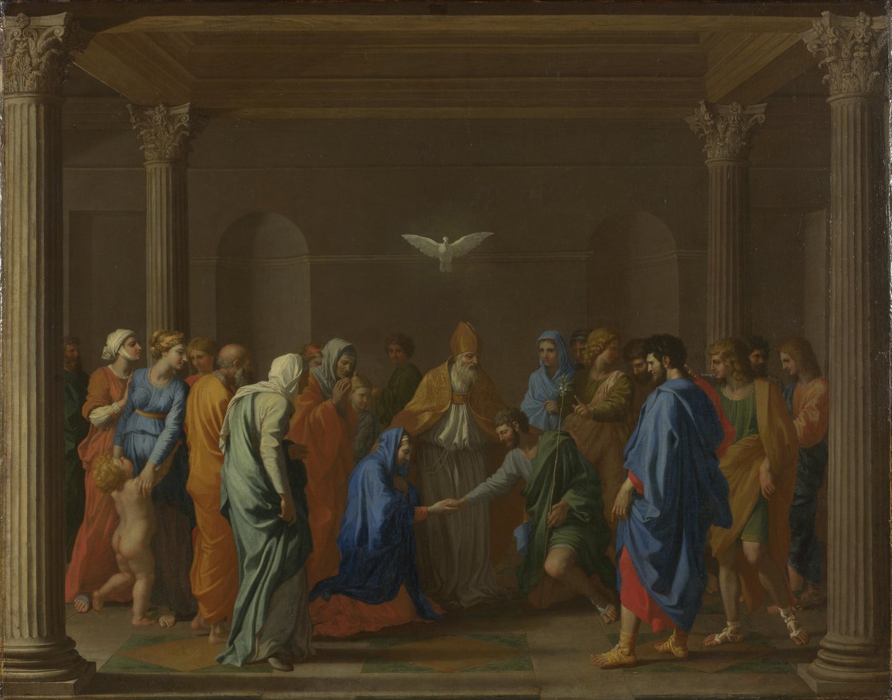 Yedi Ayin: Evlilik, yaklaşık 1637-1640 by Nicolas Poussin
