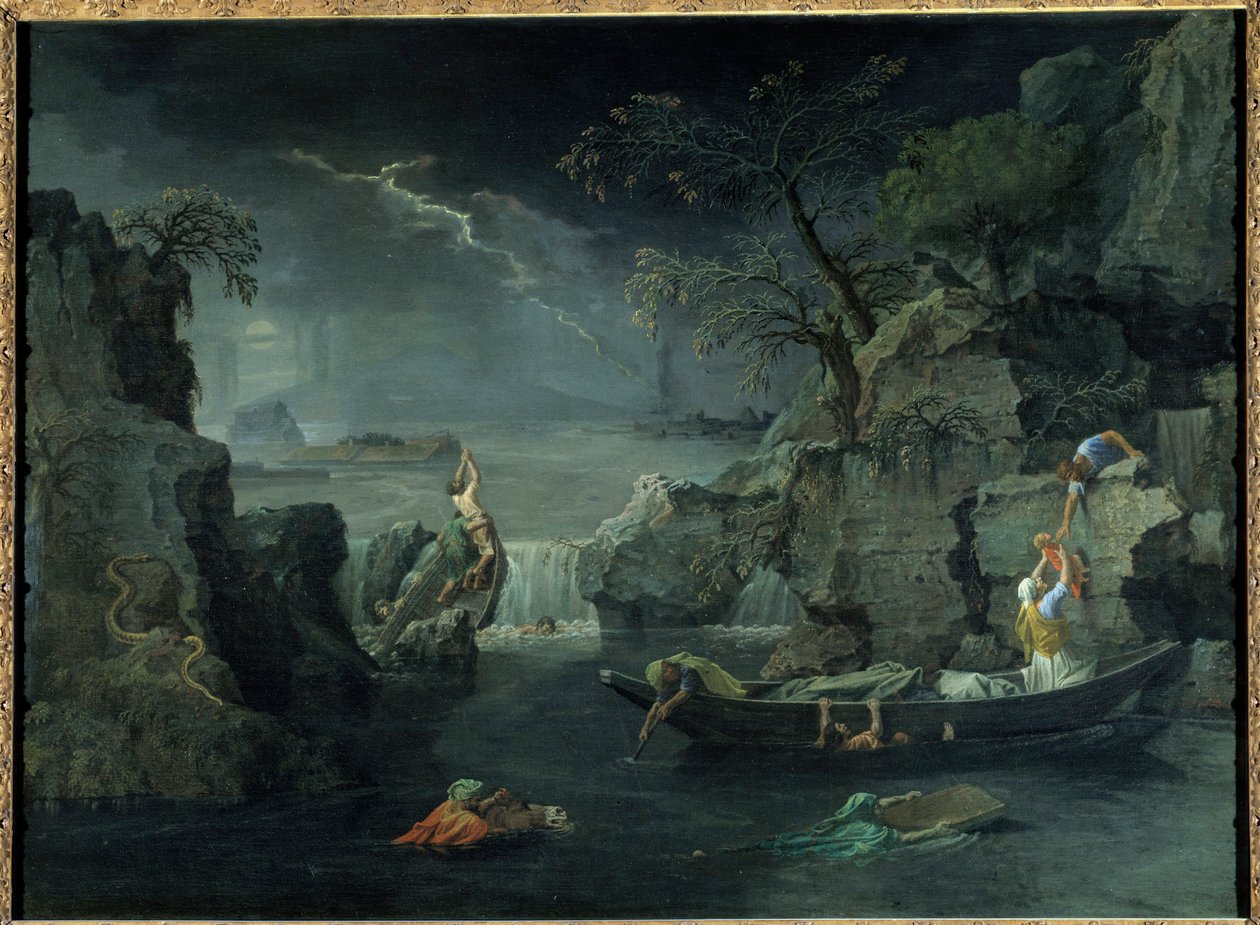 Kış veya sel. Nicolas Poussin