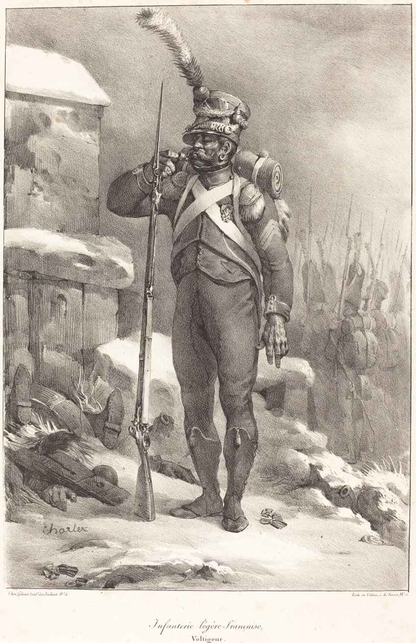 Fransız Hafif Piyade, Voltigeur by Nicolas Toussaint Charlet