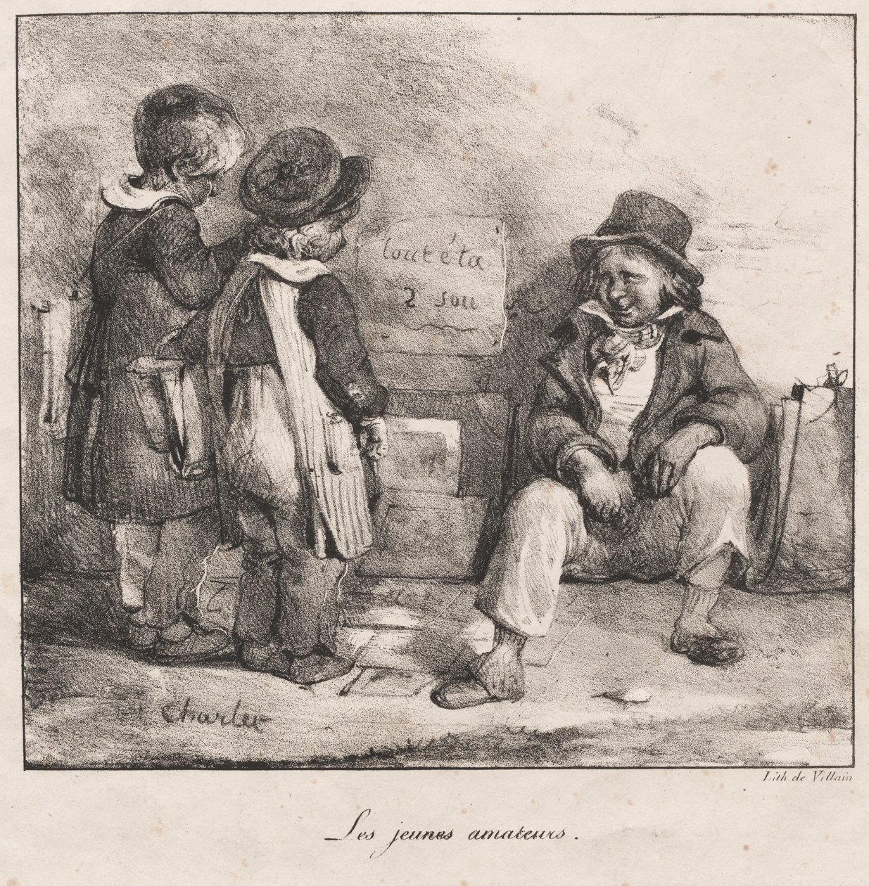 Küçük Çocukların Kullanımına Yönelik Eskiz Defteri: Genç Amatörler by Nicolas Toussaint Charlet