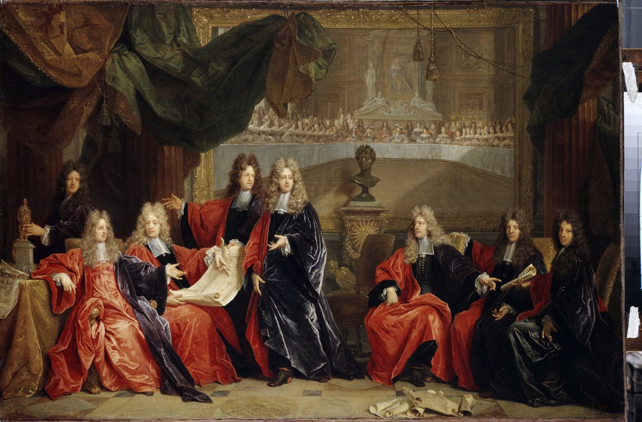 Paris şehrinin amirleri ve yargıçları, 1687