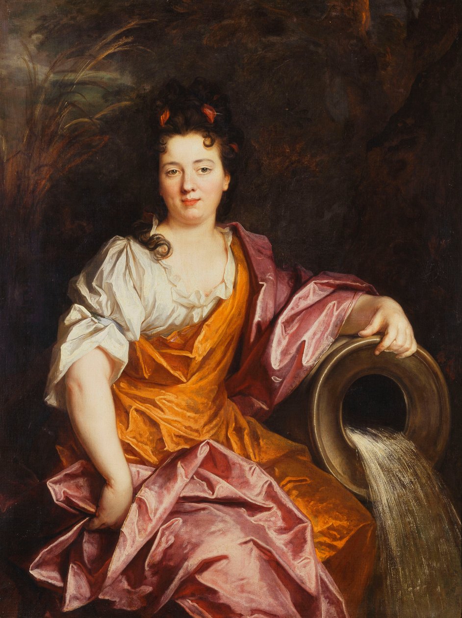 Marie-Therese de Bourbon, Conti Prensesi by Nicolas de Largillière