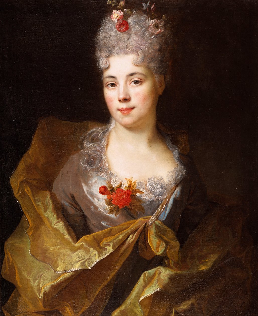 bir bayan portresi by Nicolas de Largillière
