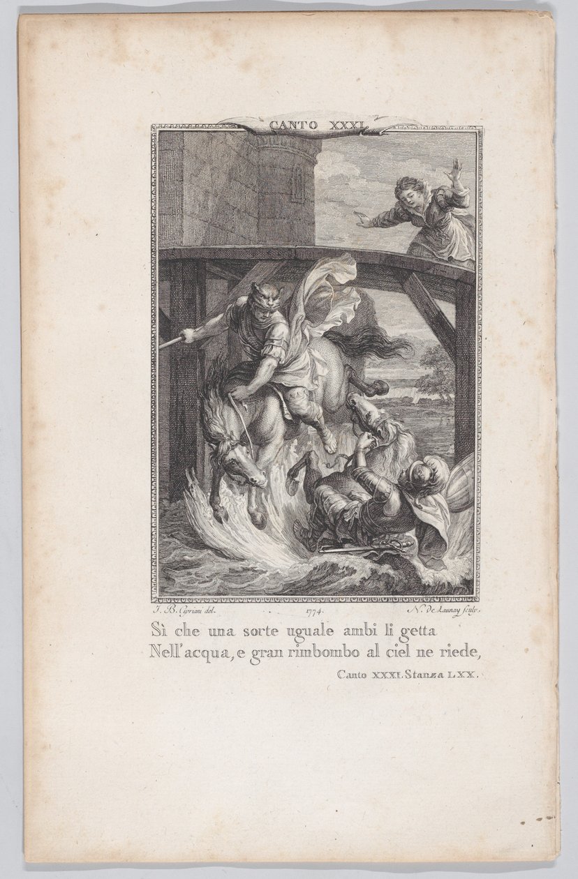 Canto 31, Oda 70, Orlando Furioso