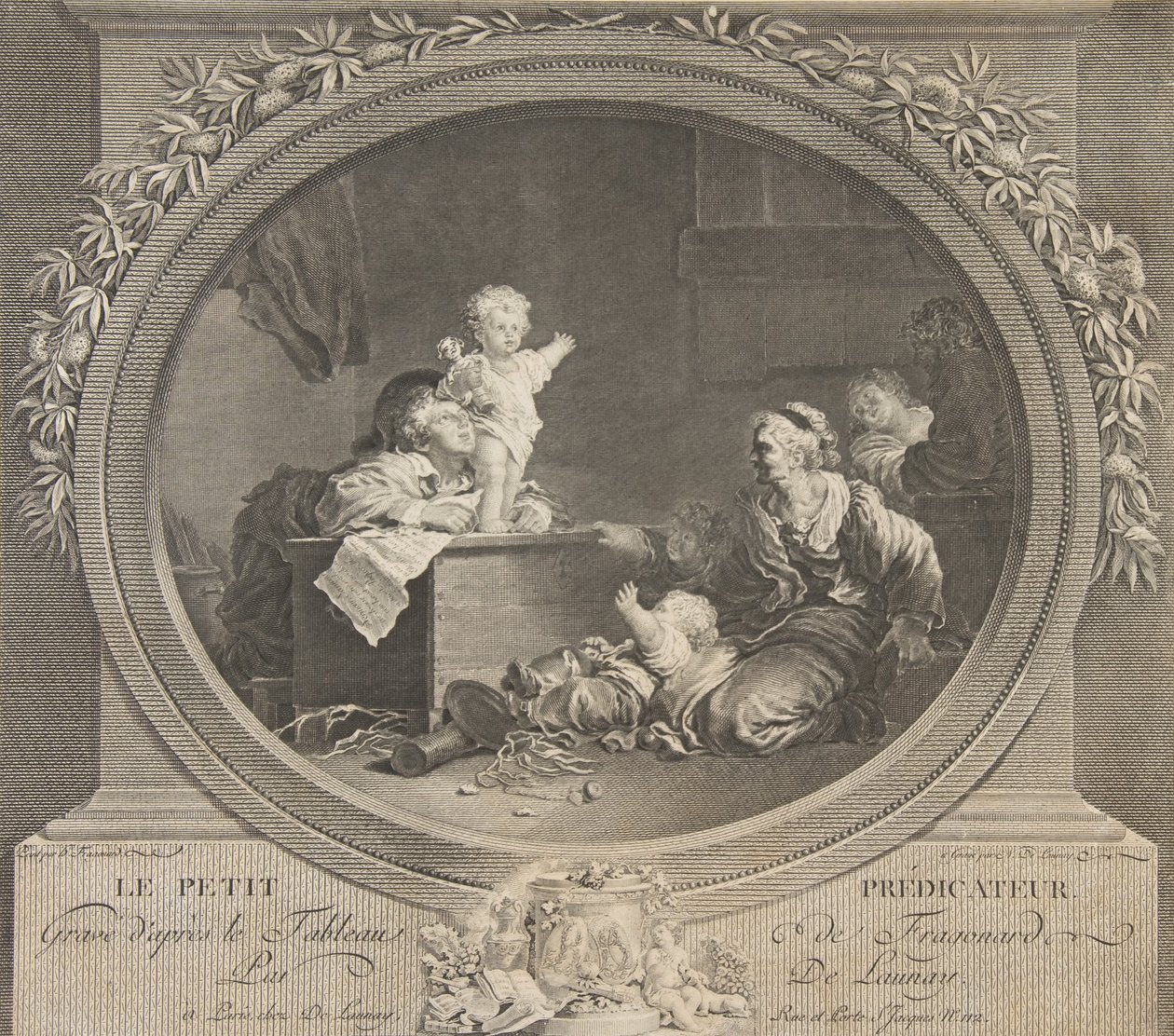 Le Petit Predicateur, 18. yüzyıl., 18. yüzyıl. by Nicolas de Launay