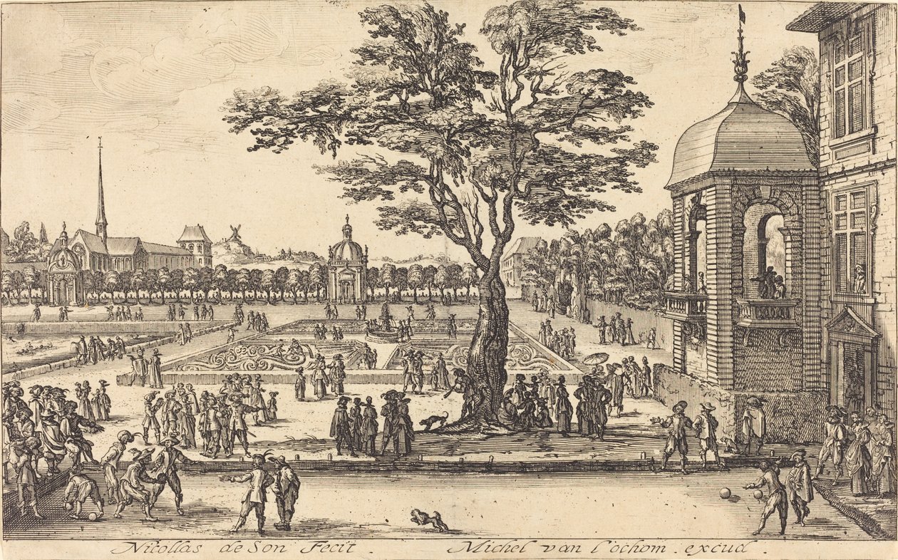 Bahçe Görünümü by Nicolas de Son
