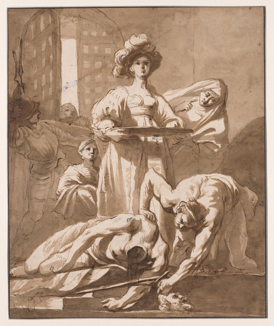 Vaftizci Yahya'nın Başı ile Salome by Nicolaus Knüpfer