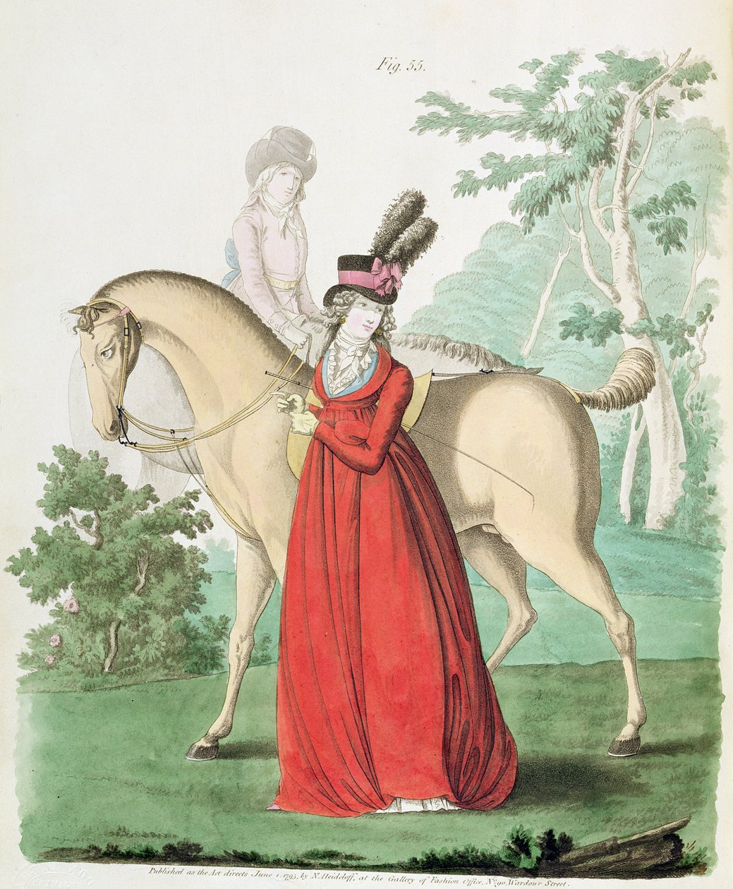 Nikolaus Heideloff Moda Galerisi, Cilt II, Haziran 1795