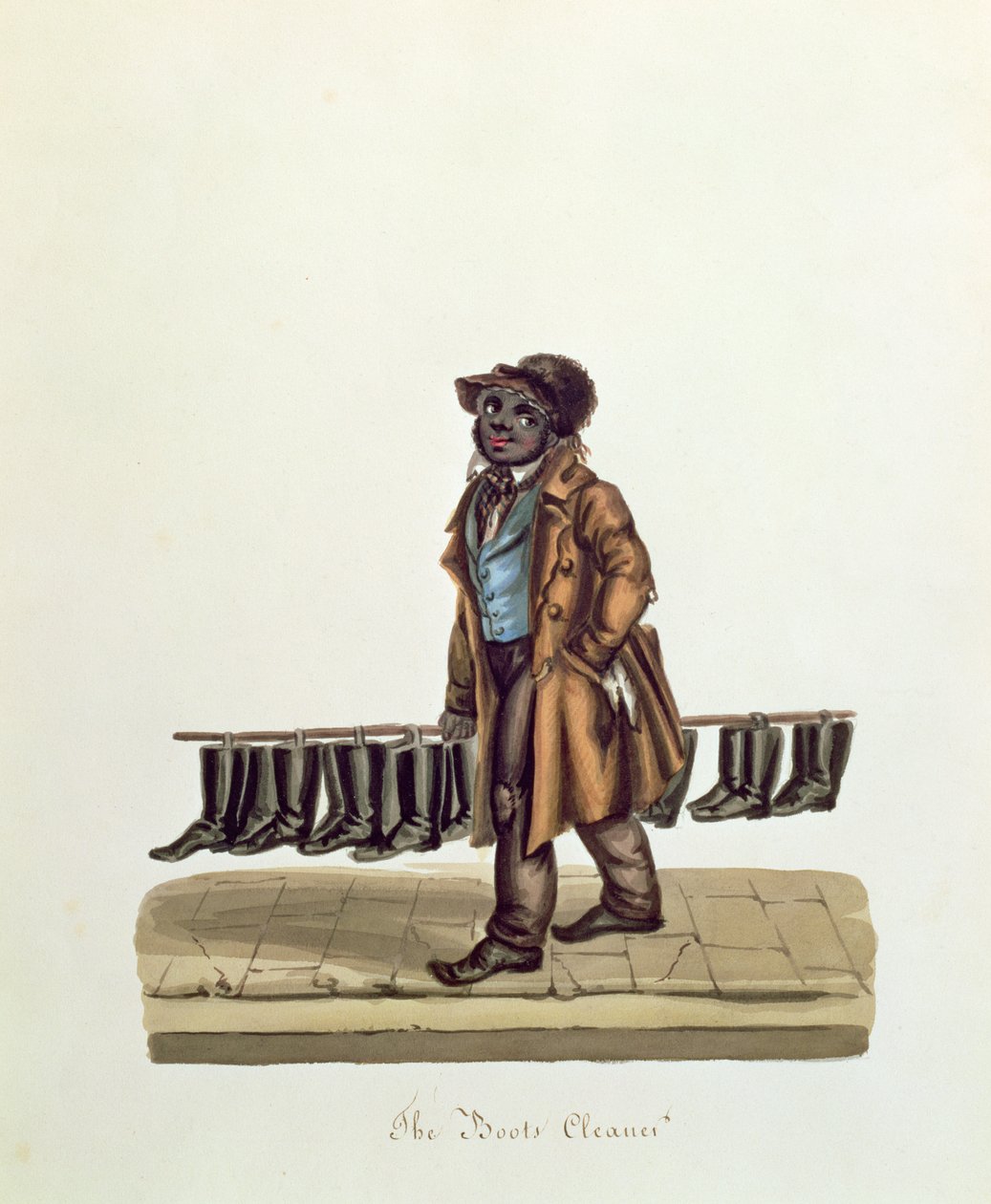 Bot Temizleyici, c.1840 by Nicolino Calyo