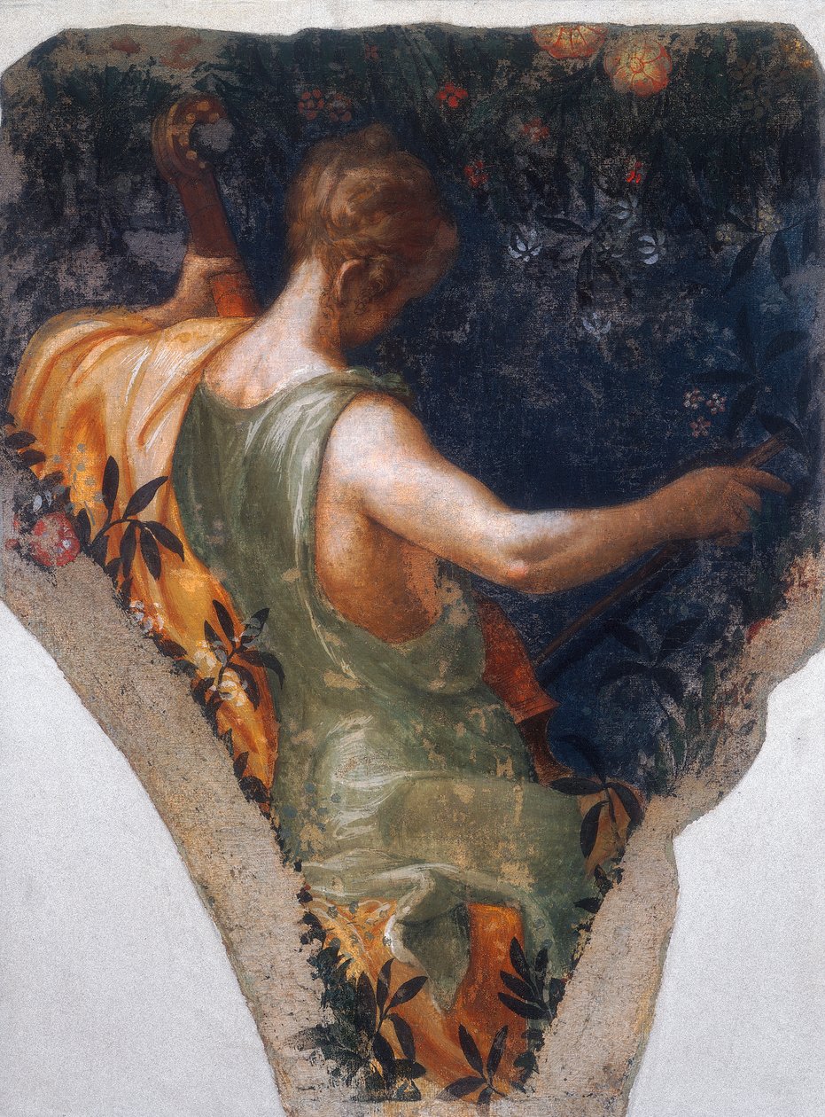 müzisyen figürleri by Nicolo dell Abate