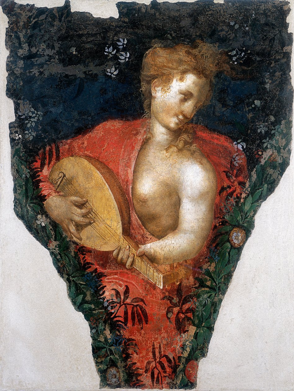 müzisyen figürleri by Nicolo dell Abate