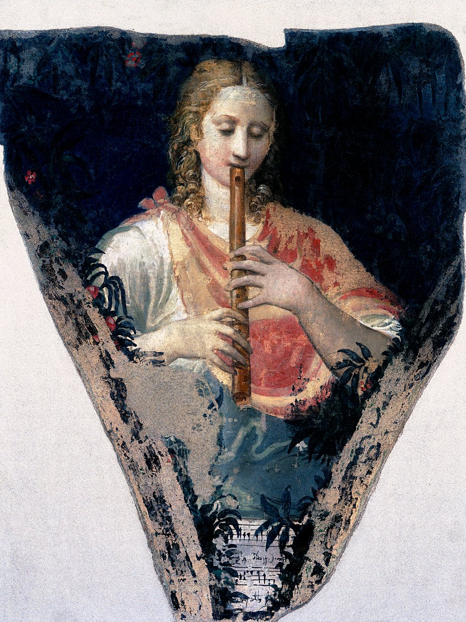 müzisyen figürleri by Nicolo dell Abate
