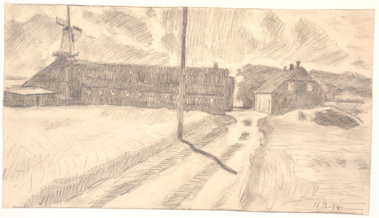 Gaarden Vester Paabjerg by Niels Jakob Jakobsen Bjerre
