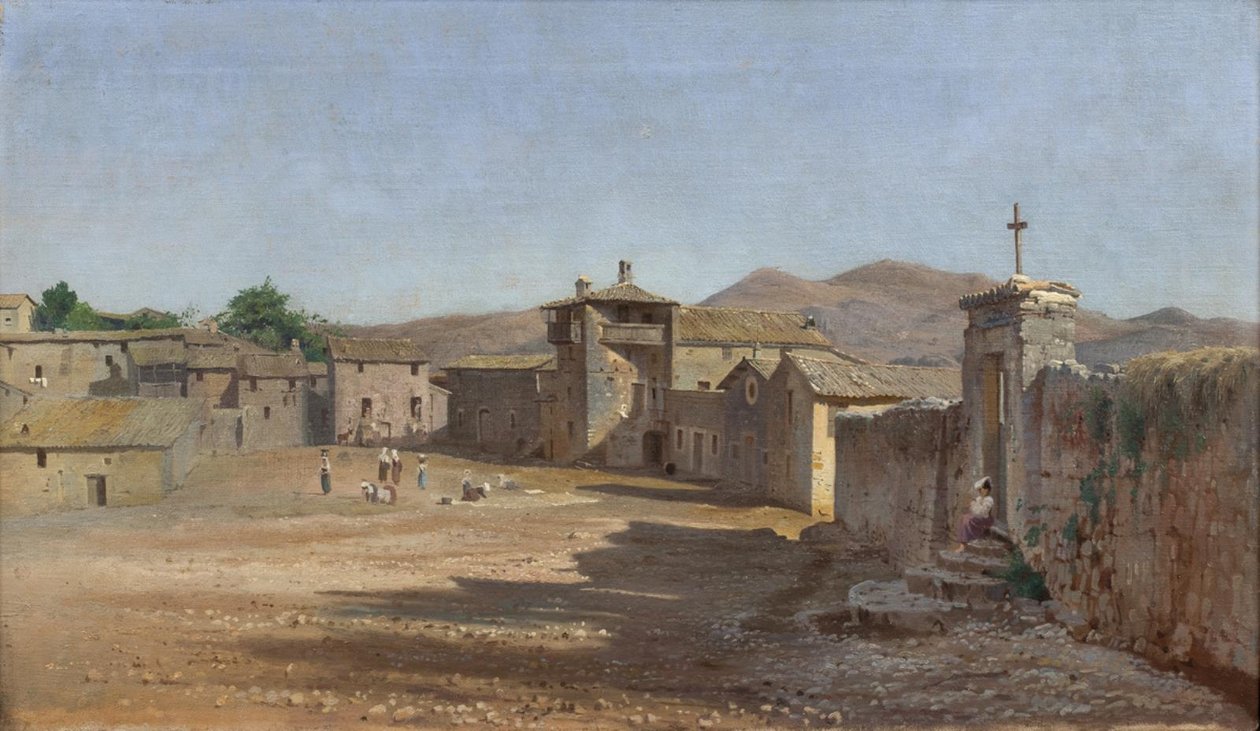 Torvet ve Anticoli Corrado, İtalya by Niels Bredal