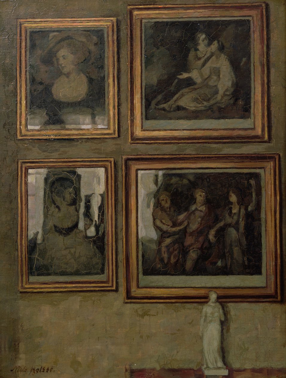 Resimli ve Figürlü İç Mekan by Niels Holsoe