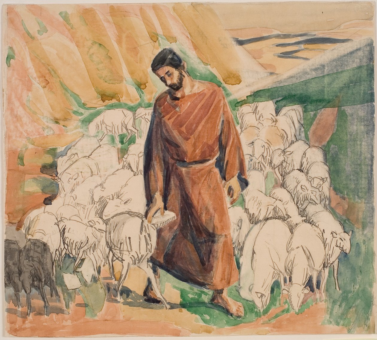 İyi çoban by Niels Larsen Stevns