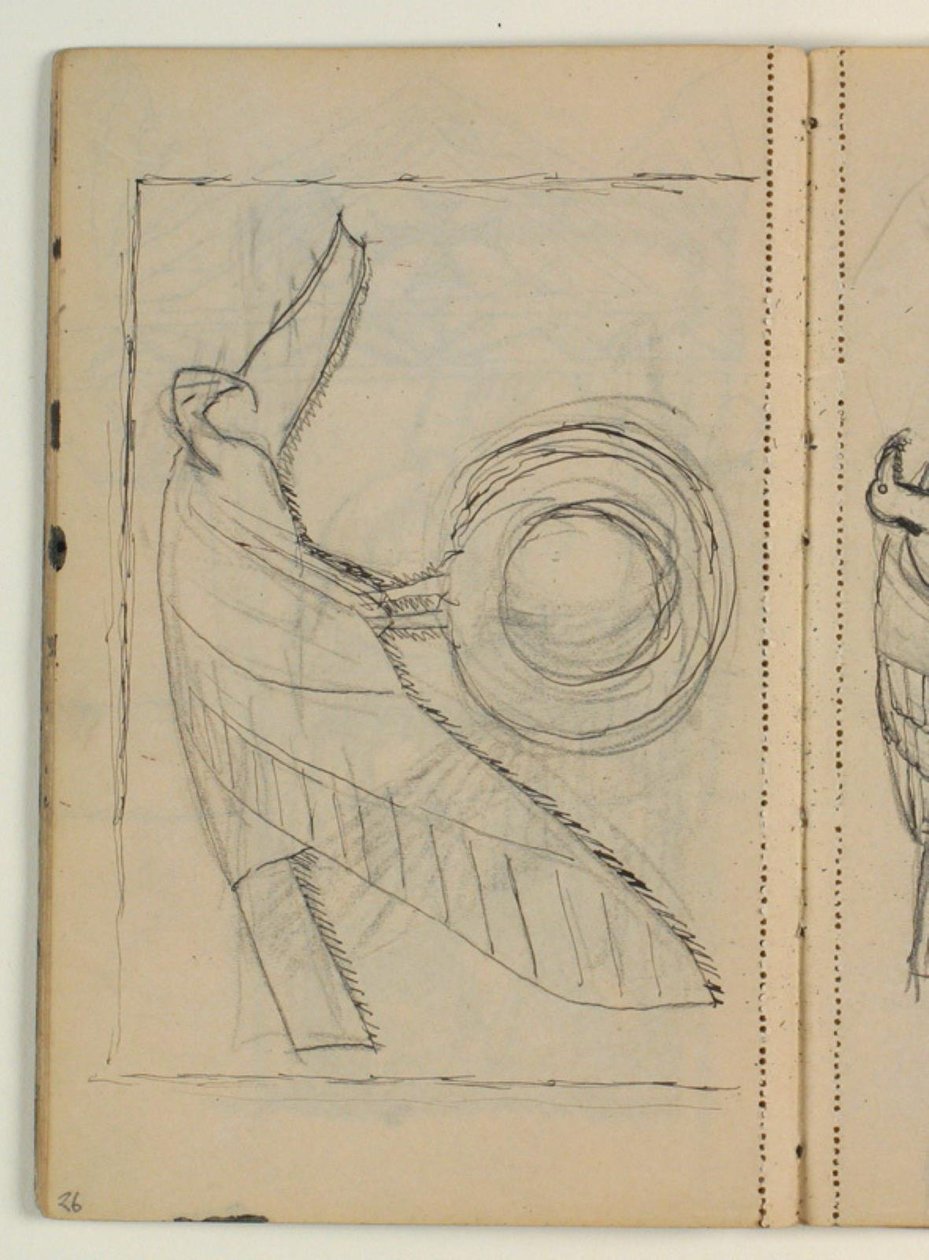 Kuşların çalışmaları, muhtemelen modele göre by Niels Larsen Stevns