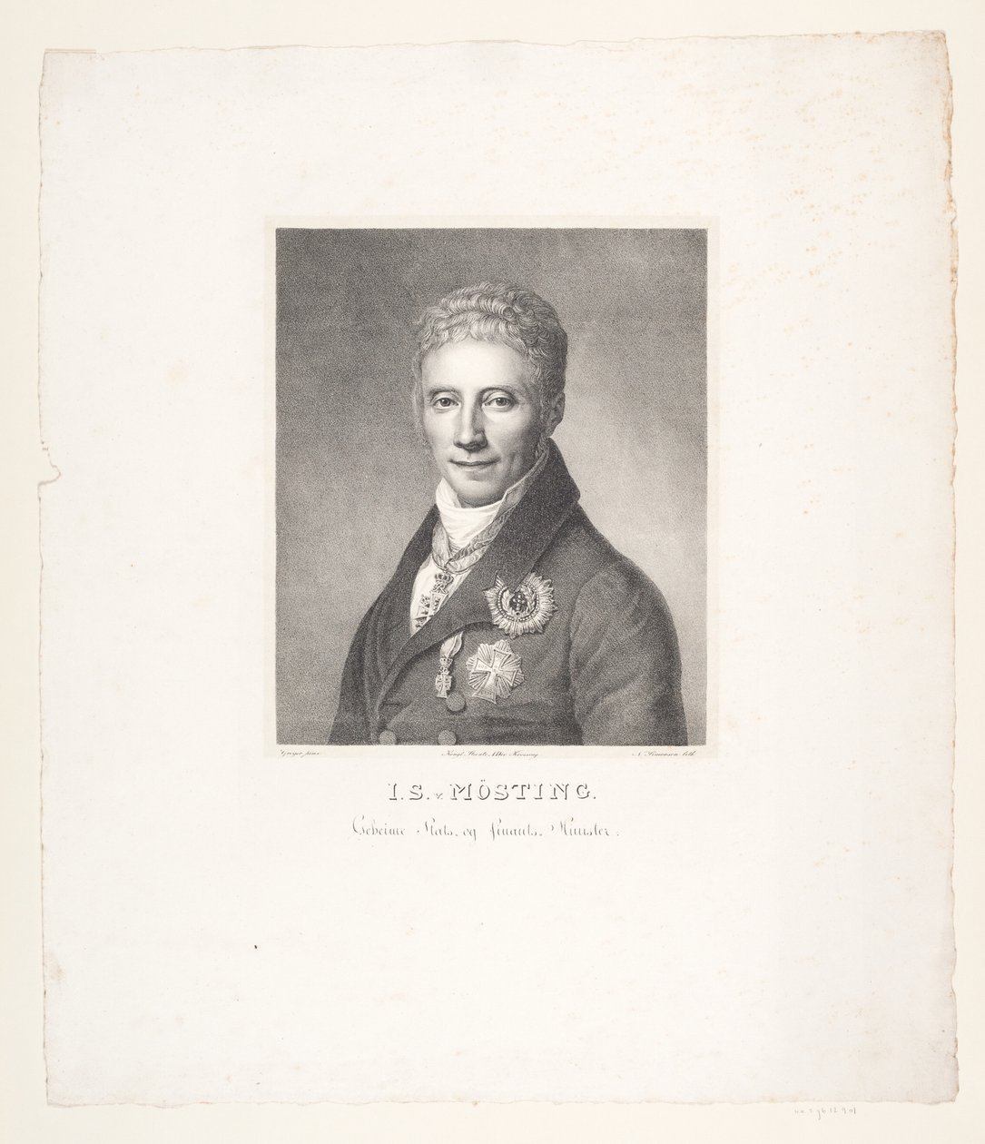 Johan Sigismund Møsting by Niels Simonsen