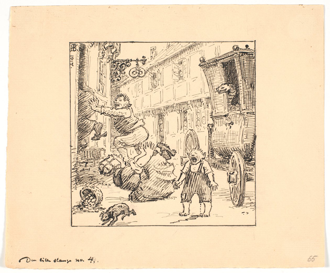 küçük yılan by Niels Skovgaard