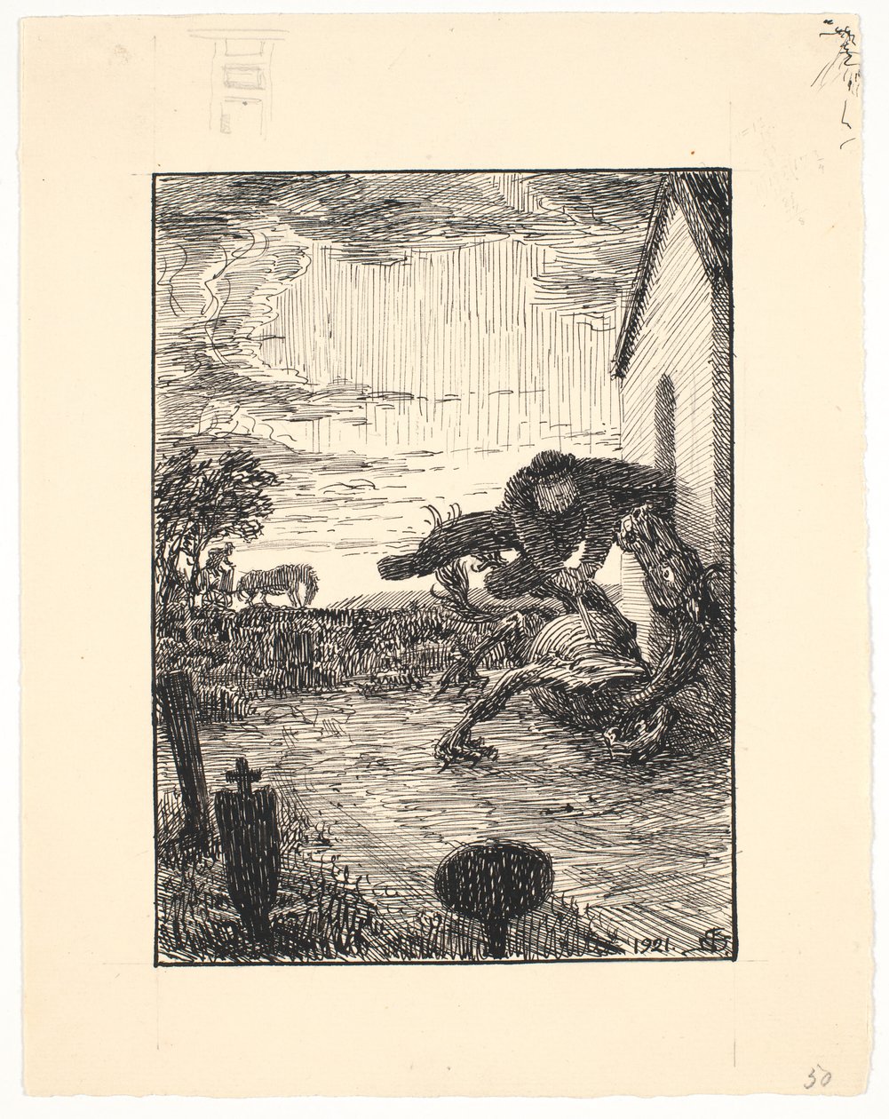Hejbol Bonde by Niels Skovgaard