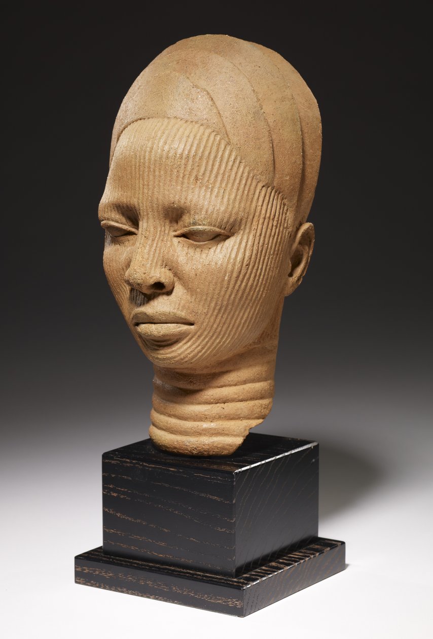 Tapınak Başkanı, Yoruba Kültürü, Nijerya (pişmiş toprak) by Nigerian