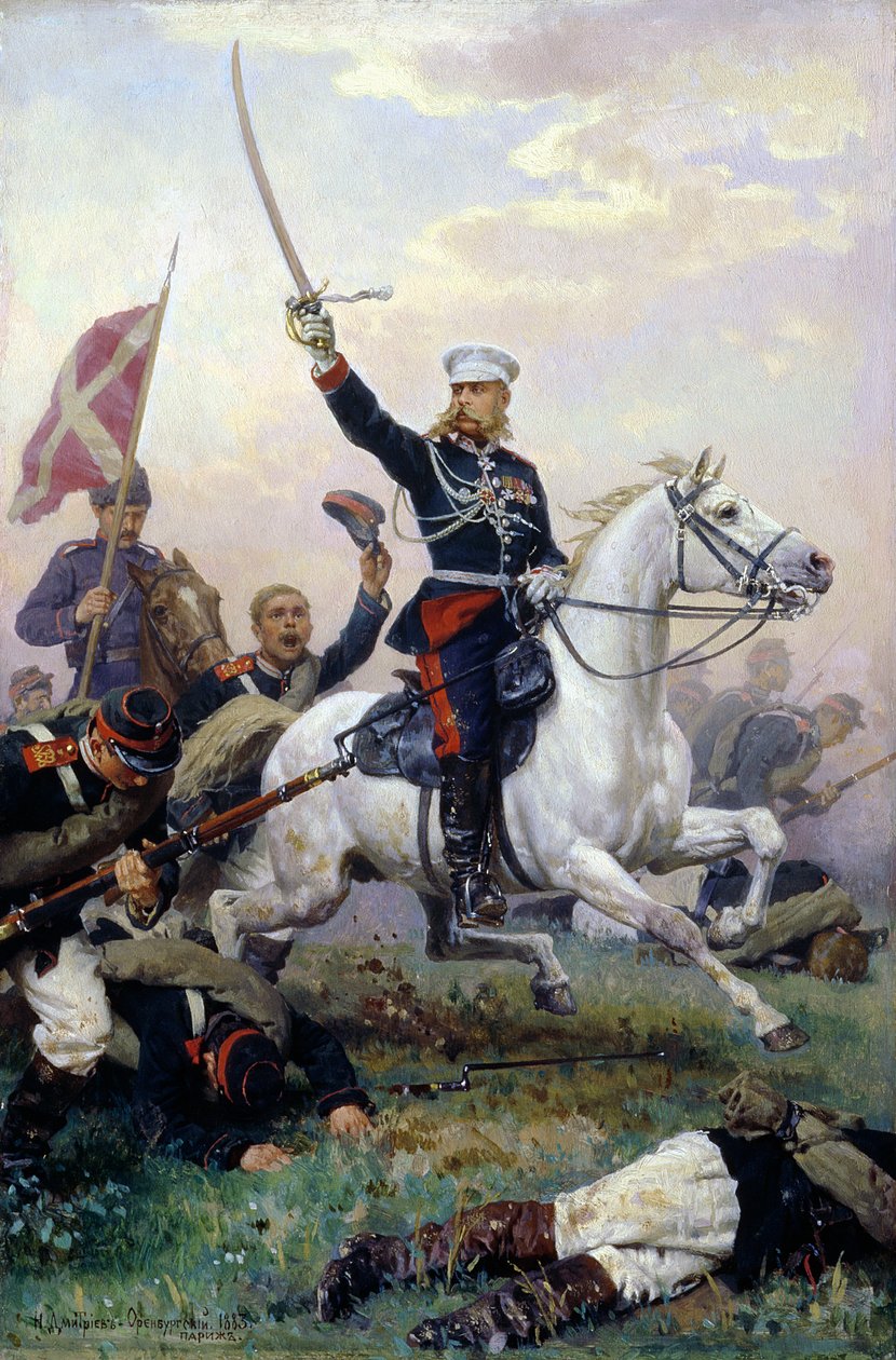 General M.D. Skobelev (1843-82) Rus-Türk Savaşı
