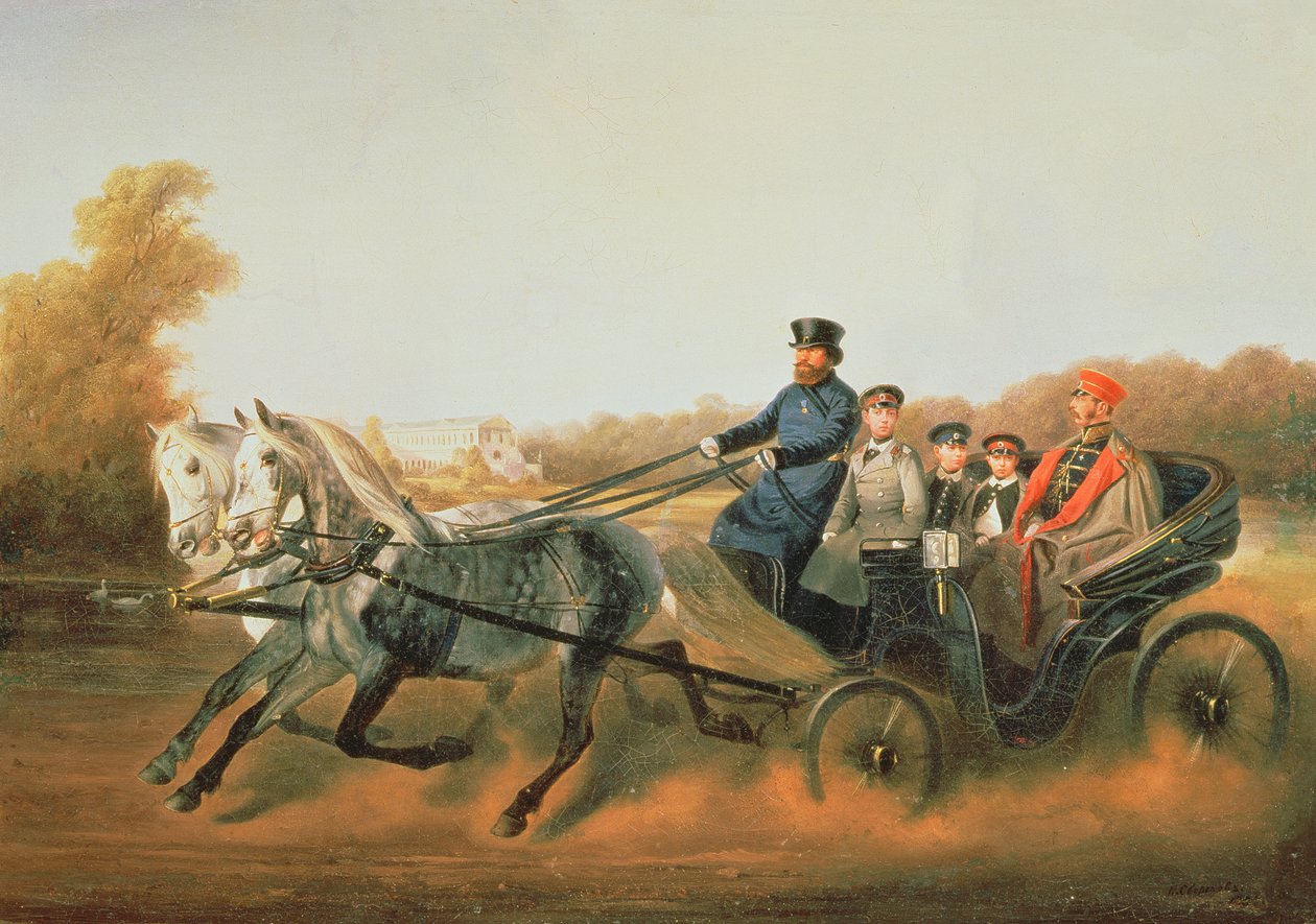 Çar II. Alexander (1818-81) Zarskoje Selo