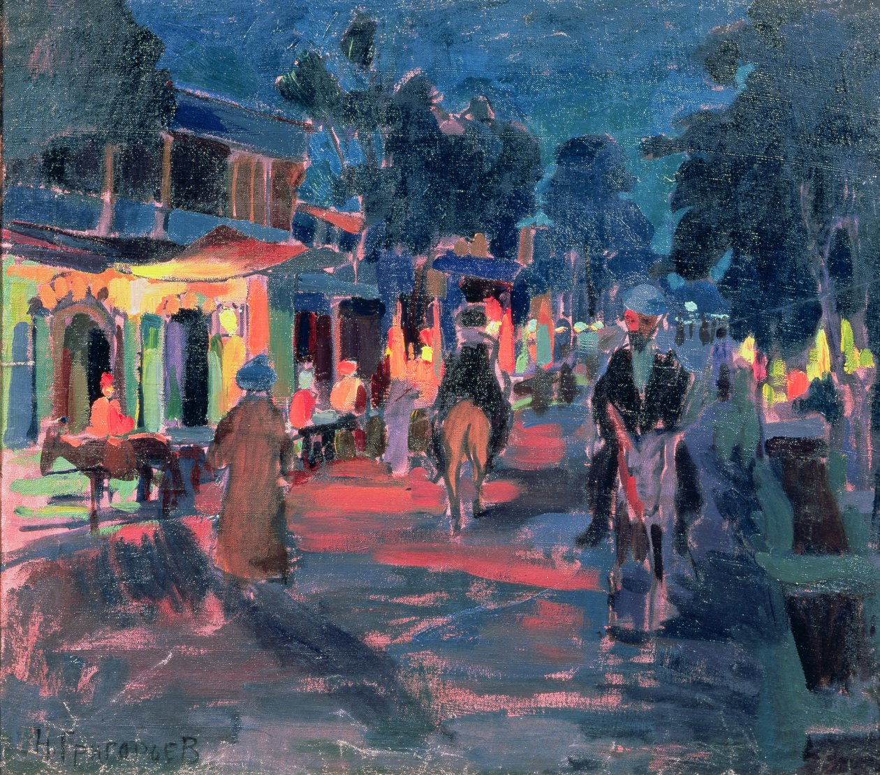Gece Kafesi, 1910'lar by Nikolai Grigoryev