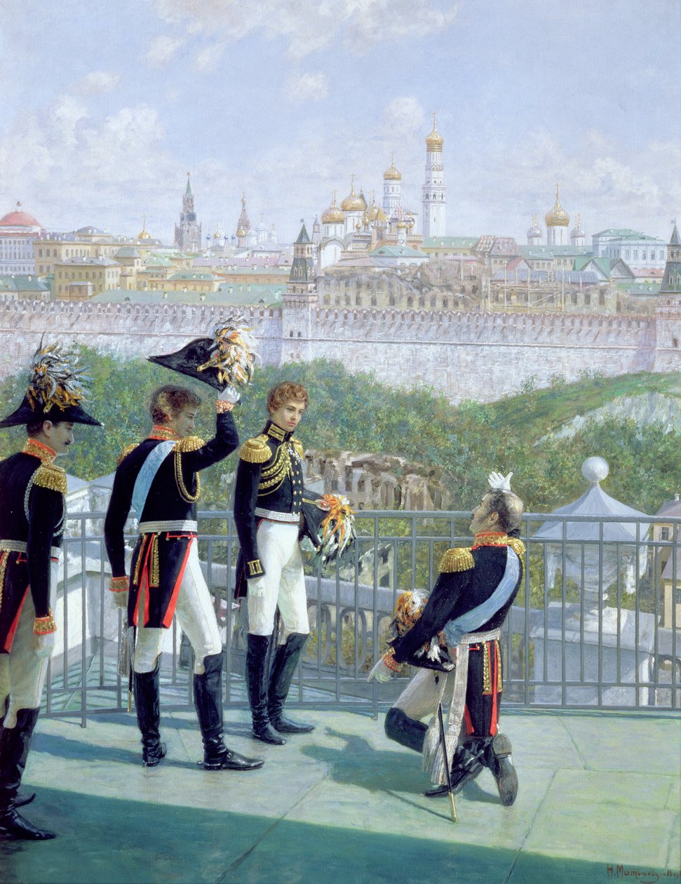 Prusya Kralı Friedrich Wilhelm II (1744-97) Moskova