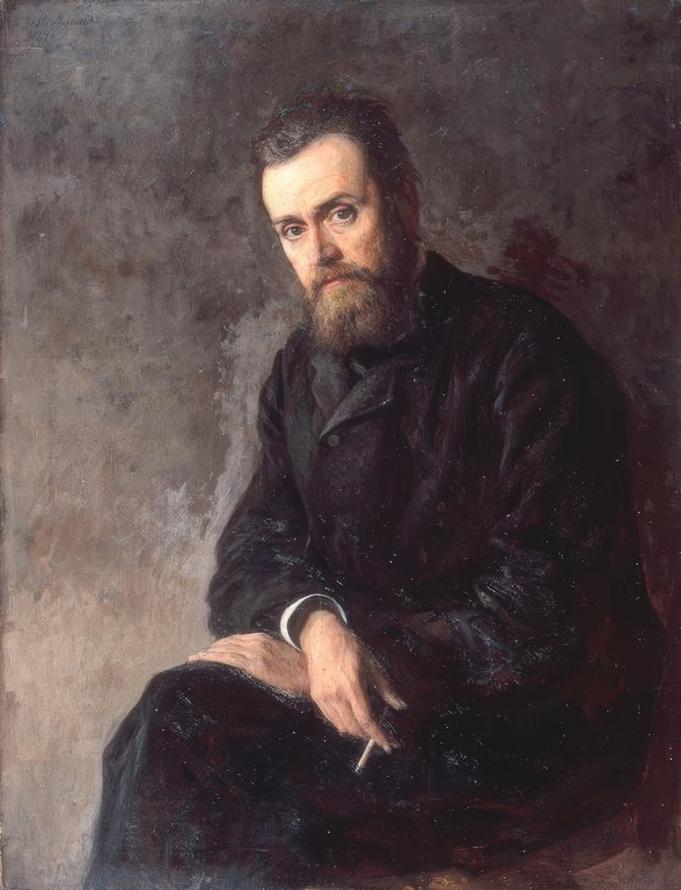 Gleb İvanoviç Uspensky by Nikolai Alexandrowitsch Jaroschenko