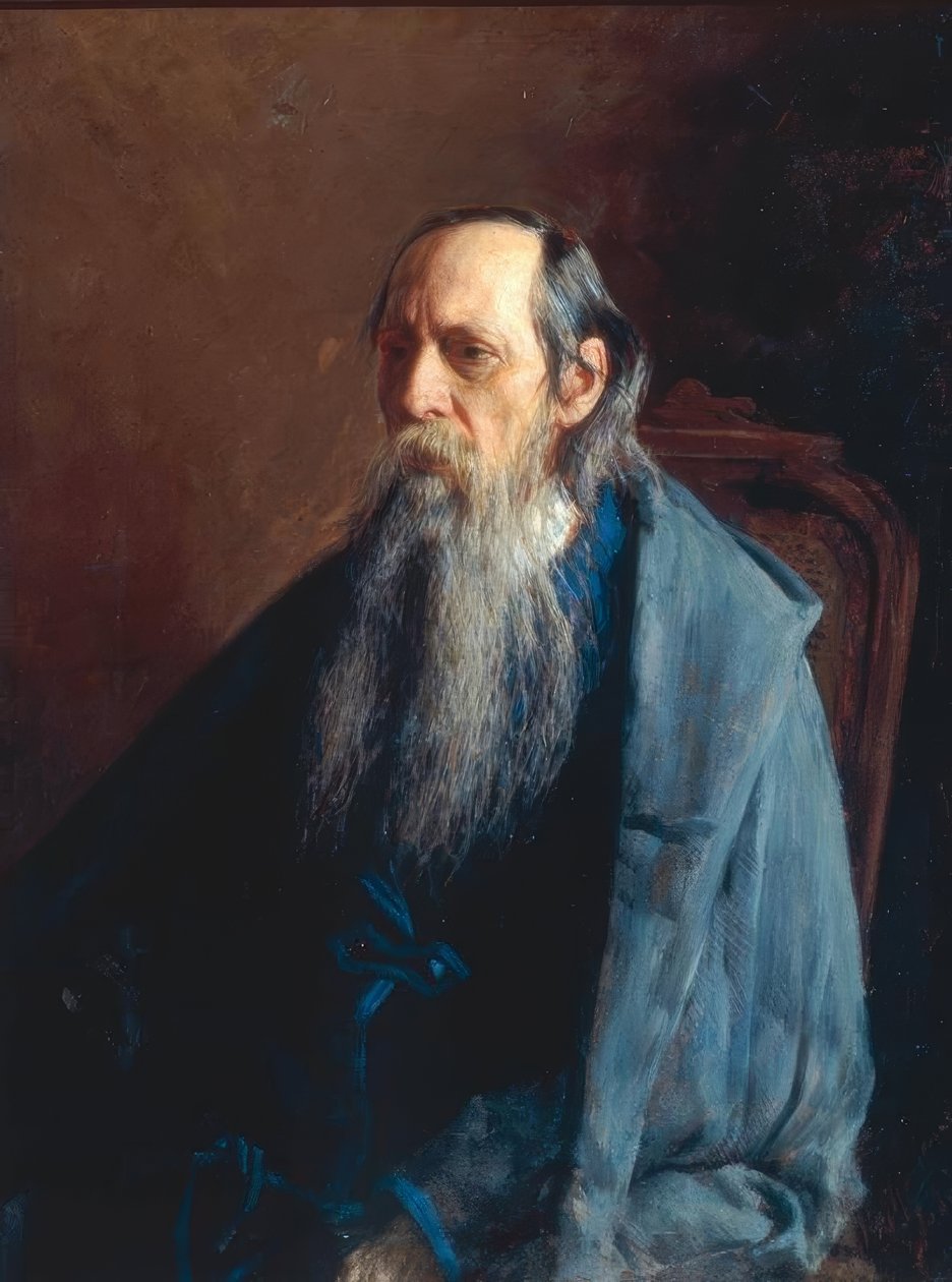 Mihail E. Saltykov-Shchedrin by Nikolai Alexandrowitsch Jaroschenko