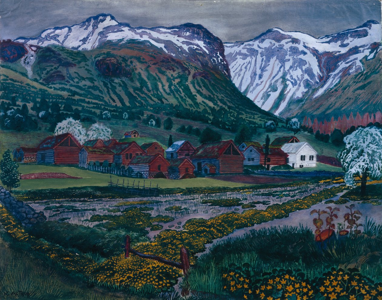 düğün gecesi by Nikolai Astrup
