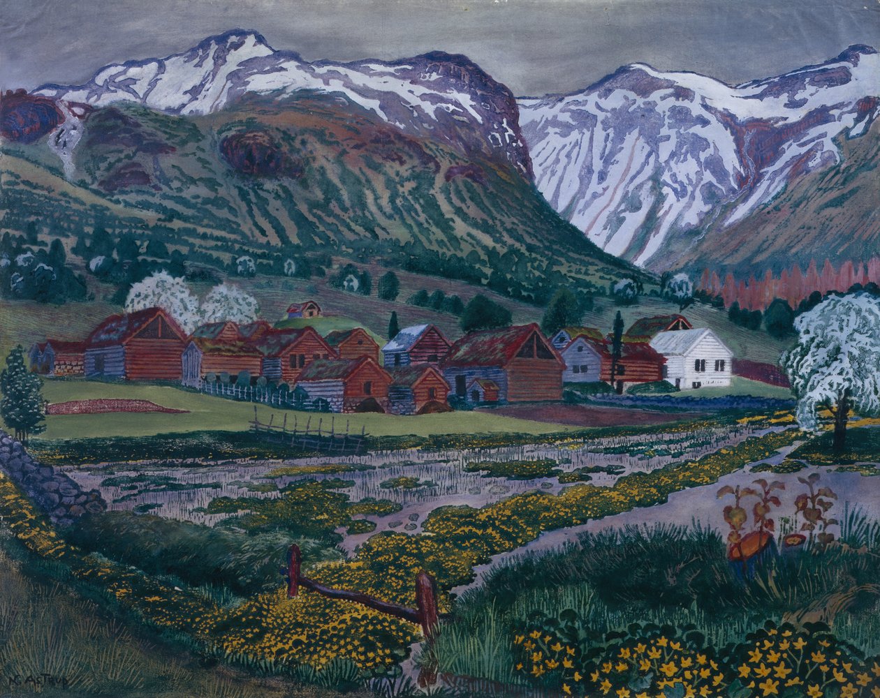 düğün gecesi by Nikolai Astrup