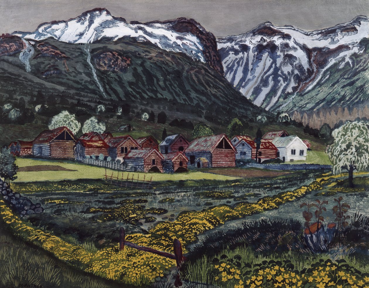 düğün gecesi by Nikolai Astrup