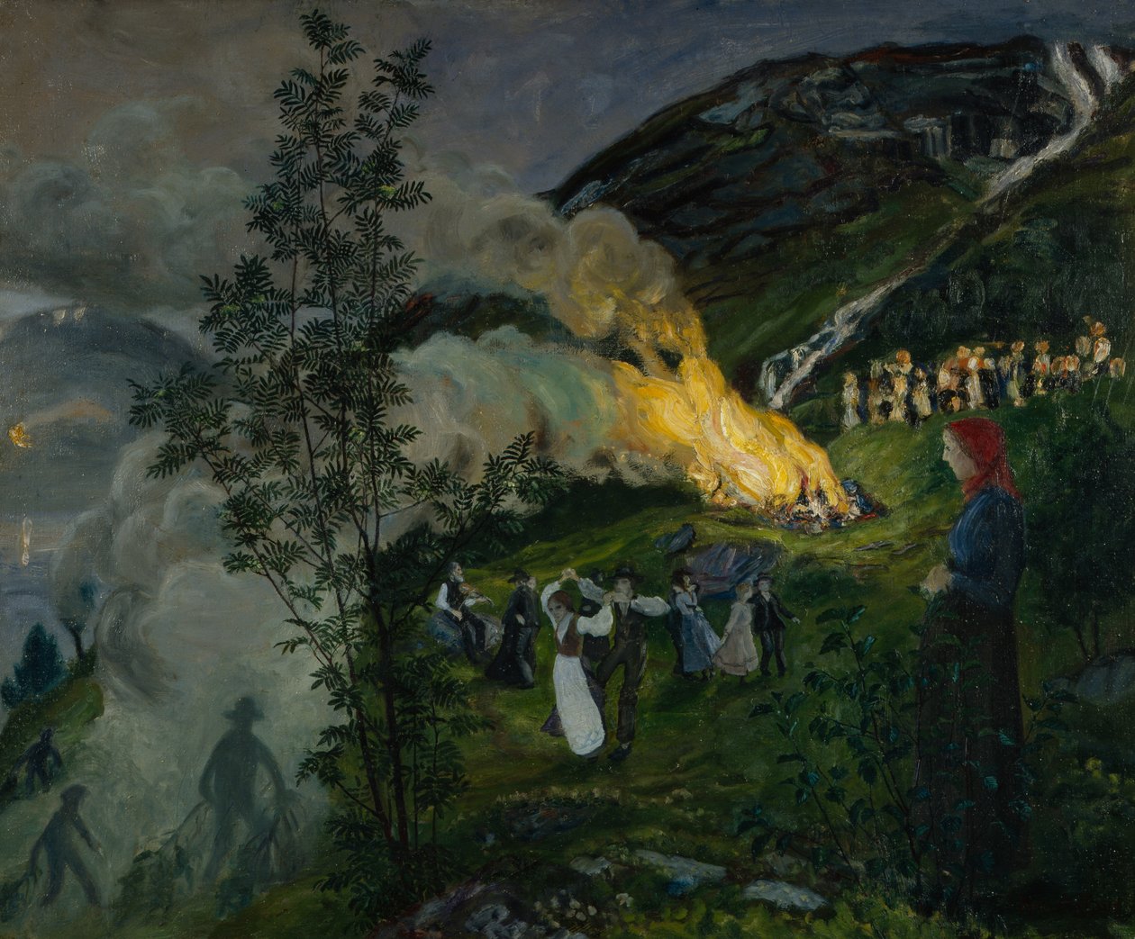 yaz ortası ateşi by Nikolai Astrup