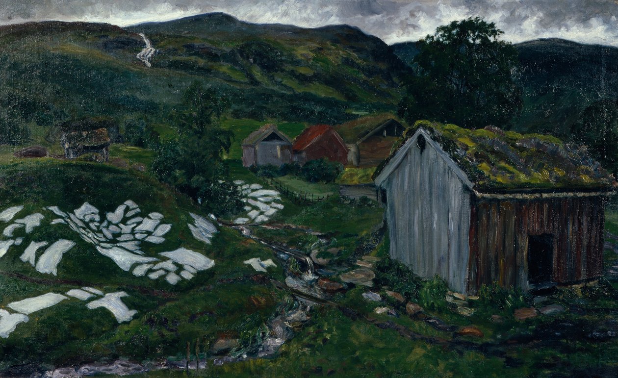 Yağmurlu hava atmosferi by Nikolai Astrup