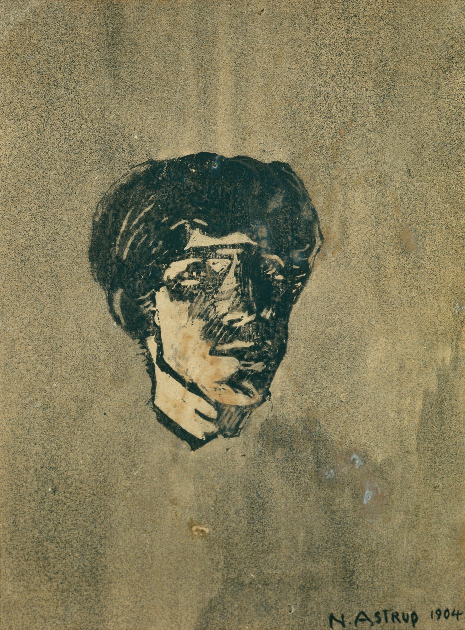Küçük otoportre by Nikolai Astrup